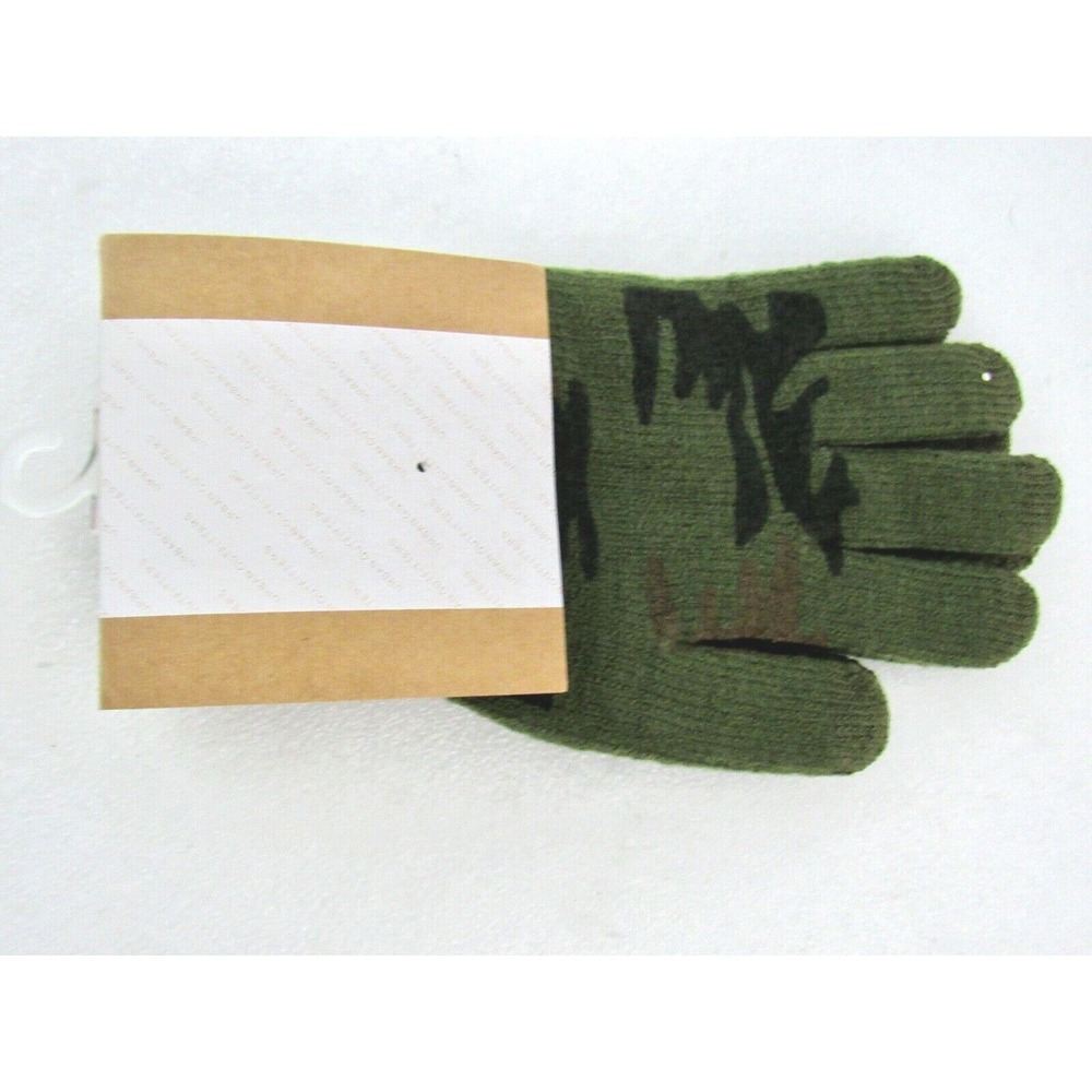 URBAN OUTFITTERS MEN'S CAMO TOUCHSCREEN GLOVES S